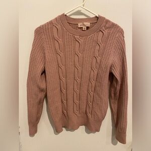 Philosophy Cable Knit Sweater